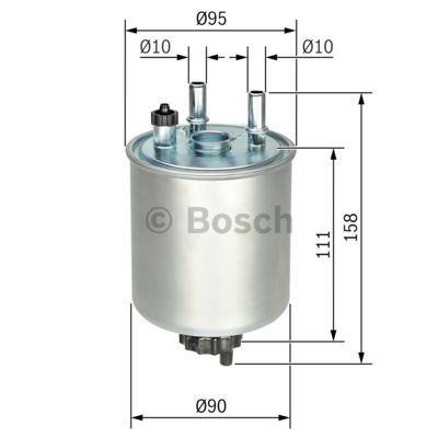 Bosch Fuel filter – price 104 PLN