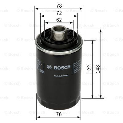 Bosch Oil Filter – price 55 PLN