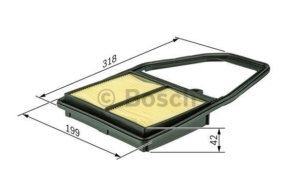 Air filter Bosch 1 457 433 322