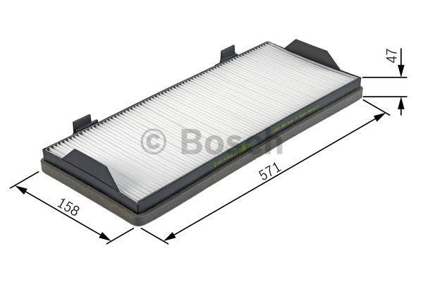 Cabin filter Bosch 1 987 431 156
