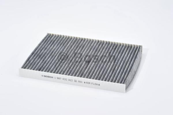 Cabin filter with activated carbon Bosch 1 987 432 312