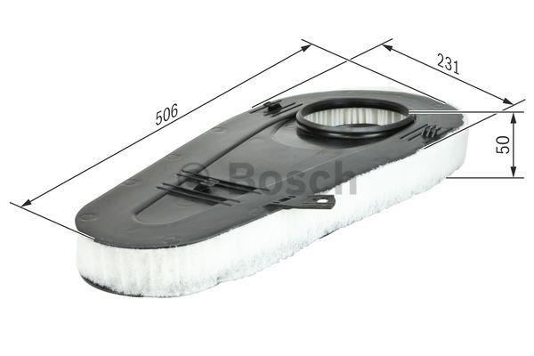 Air filter Bosch F 026 400 365