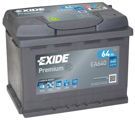 Exide EA640 Battery Exide Premium 12V 64AH 640A(EN) R+ EA640