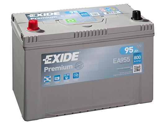 Exide EA955 Battery Exide Premium 12V 95AH 800A(EN) L+ EA955