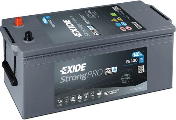 Exide EE1403 Battery Exide StrongPROHVR 12V 140AH 800A(EN) L+ EE1403