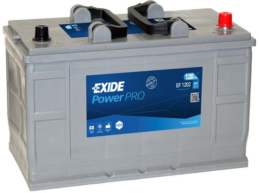 Exide EF1202 Battery Exide PowerPRO 12V 120AH 870A(EN) R+ EF1202