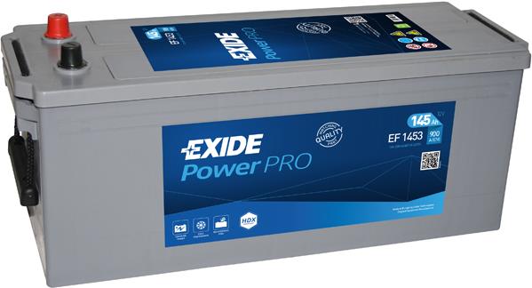 Exide EF1453 Battery Exide PowerPRO 12V 145AH 900A(EN) L+ EF1453