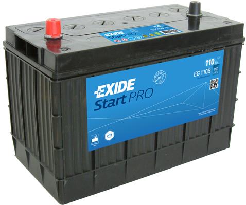 Exide EG110B Battery Exide StartPRO 12V 110AH 950A(EN) L+ EG110B