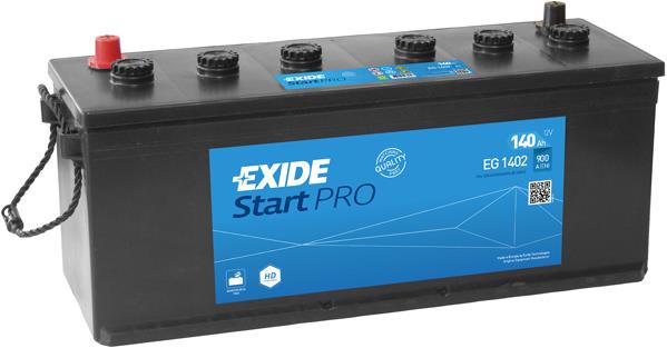 Exide EG1402 Battery Exide StartPRO 12V 140AH 900A(EN) R+ EG1402