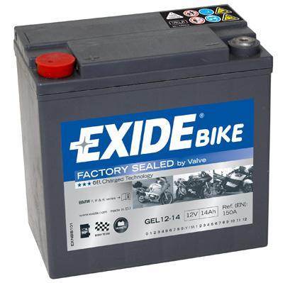 Exide GEL12-14 Battery Exide GEL 12V 14AH 150A(EN) L+ GEL1214