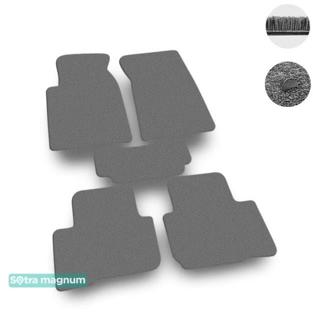 Sotra 06558-MG20-GREY Interior mats Sotra two-layer gray for Ssang yong Rexton (2007-2012), set 06558MG20GREY