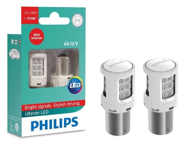 Philips 11498ULRX2 LED lamp Philips Ultinon LED P21W 12V BA15s (2 pcs.) 11498ULRX2