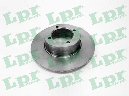LPR O1011P Unventilated front brake disc O1011P