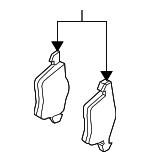 Brake pad set VAG 4E0 698 151 J