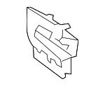 3D0839617D VAG Door lock actuator lever