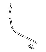 5G4837651B VAG Door seal