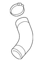 Pipe branch VAG 04L 145 828 D