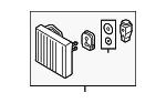 5Q1816100 VAG Air conditioner evaporator