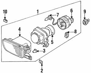 Cable connector VAG 357 972 752