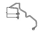 Oil pipe VAG 038 145 771 L