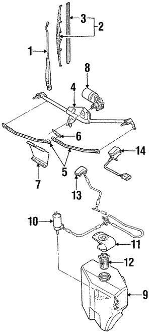 Strainer, oil pump suction pipe VAG 4A0 955 485