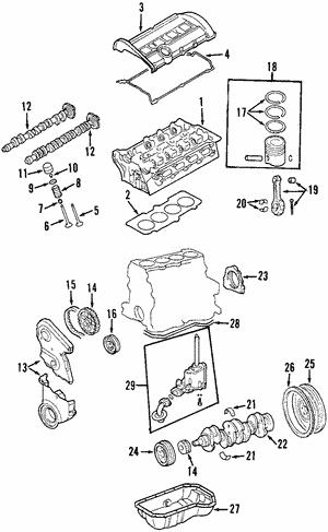 VAG 068 103 383 FD Gasket, cylinder head 068103383FD