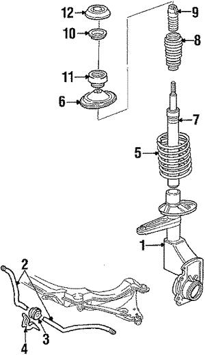 VAG 811 412 175 A Shock absorber boot 811412175A