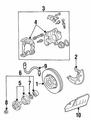 Vented brake disc, 1 pc VAG 3A0 615 301 A