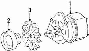 VAG 068 903 171 Fan impeller radiator 068903171