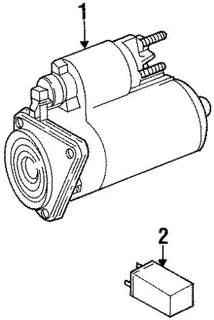 VAG 02A 911 023 TU Starter 02A911023TU