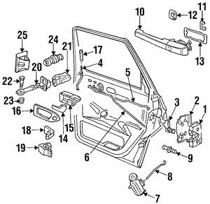 VAG 357 839 206 A Handle-assist 357839206A