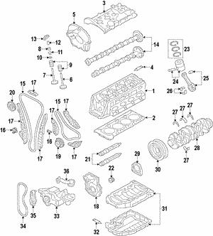 Engine cover VAG 06H 103 269 H
