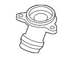 Coolant pipe flange VAG 06J 121 121