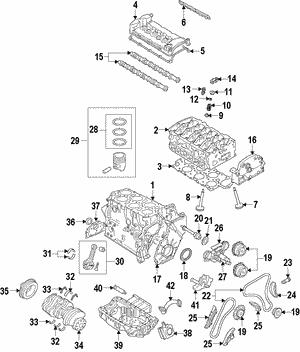 022105101E VAG Crankshaft