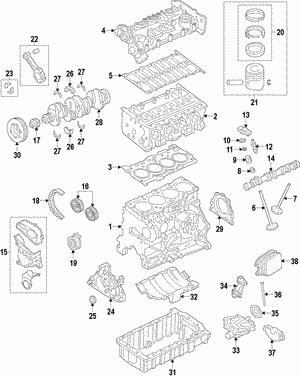 04E105701NROT VAG Connecting rod bushing