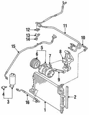 Gasket VAG 321 820 061 D