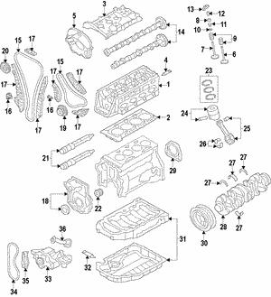 VAG 06H 115 105 BT Oil Pump 06H115105BT