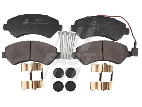 Fast FT29132 Brake pad set FT29132 FT29132 Fast Brake pad set