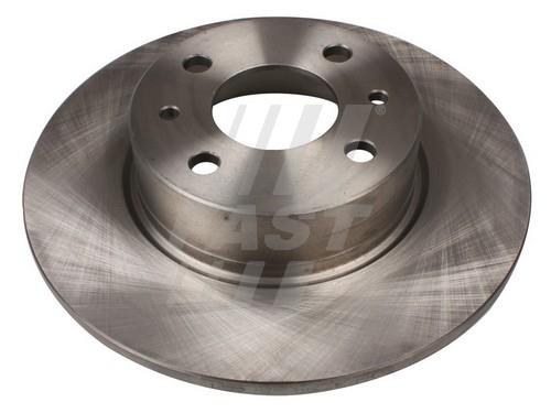 Fast FT31024 Rear brake disc, non-ventilated FT31024