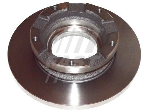 Fast FT31114 Rear brake disc, non-ventilated FT31114