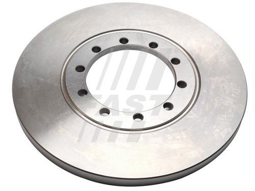 Fast FT31116 Rear brake disc, non-ventilated FT31116