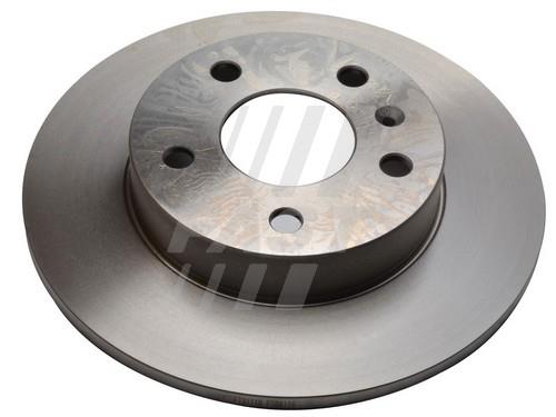 Fast FT31118 Rear brake disc, non-ventilated FT31118