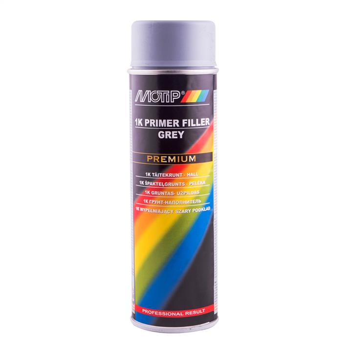 Motip 004121 Primer filler anti-corrosion one-componen, spray, Premium Line grey 500, ml 004121
