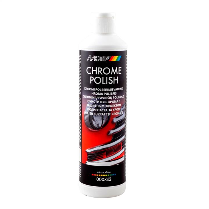 Motip 000742BS Chrome Polish Cleaner with Protective Effect, 500ml 000742BS