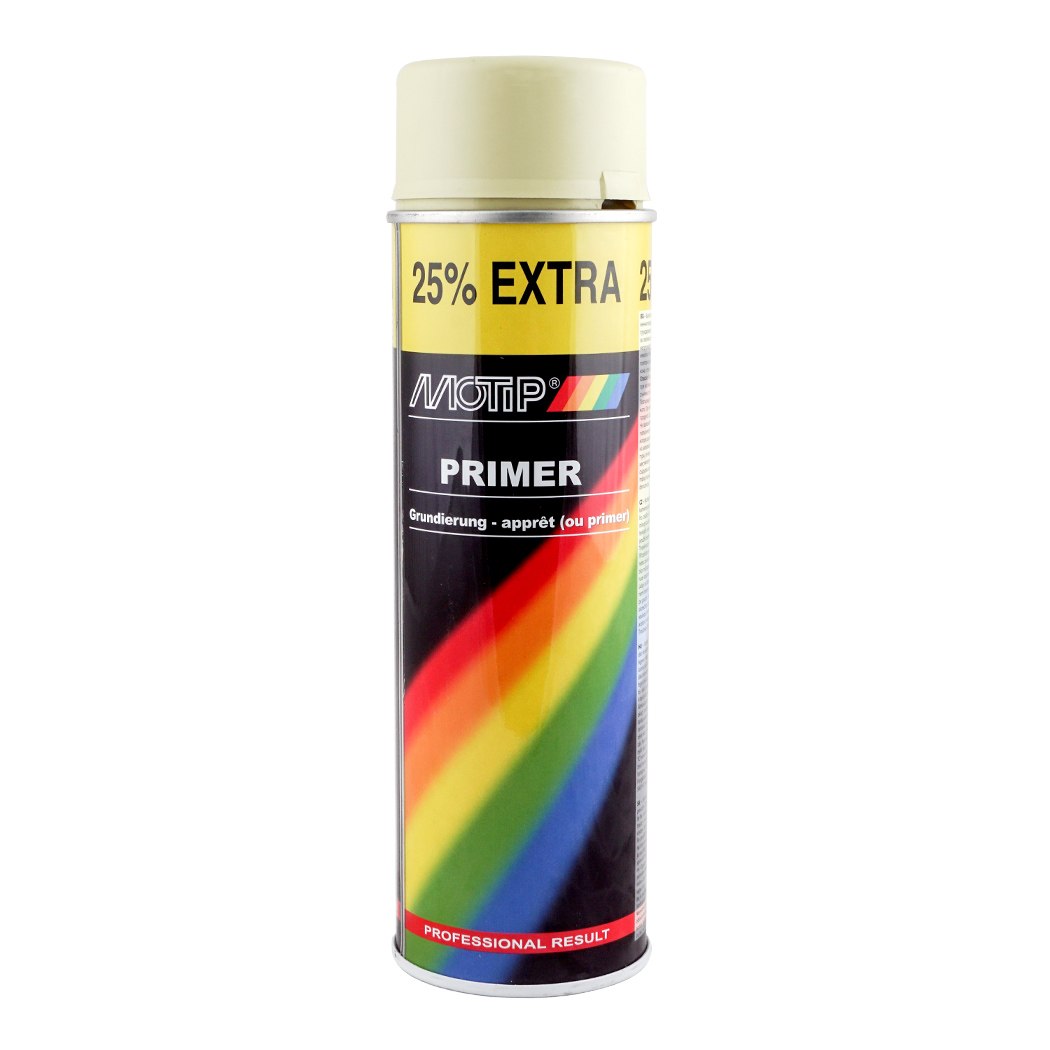 04053IG Motip Acrylic Primer, yellow, 500 ml