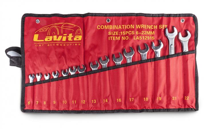 Lavita 512915 Set of combined wrenches 512915