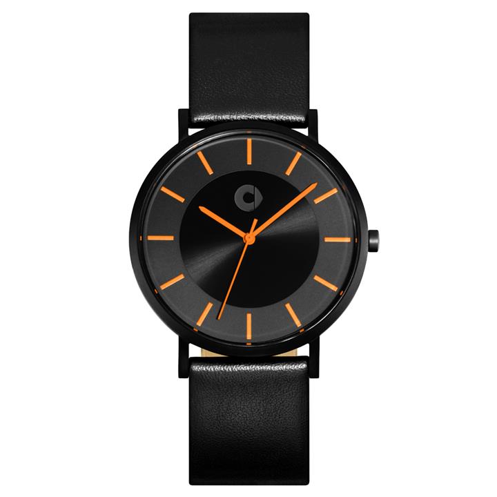 Mercedes B6 7 99 3611 Smart Unisex Watch, ED, Black/Orange B67993611