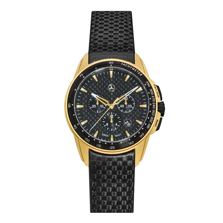 Mercedes B6 7 99 7328 Mercedes-Benz Men’s Motorsport Chronograph Watch, Gold Edition B67997328