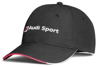 VAG 313 180 230 0 Audi Sport Baseball Cap, Black, Model 2018 3131802300