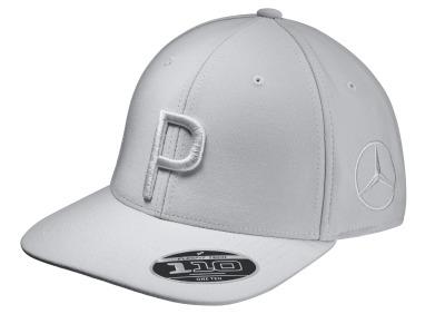 Mercedes B6 6 45 0358 Baseball Golf Cap, Flat Brim, Grey, by Puma B66450358